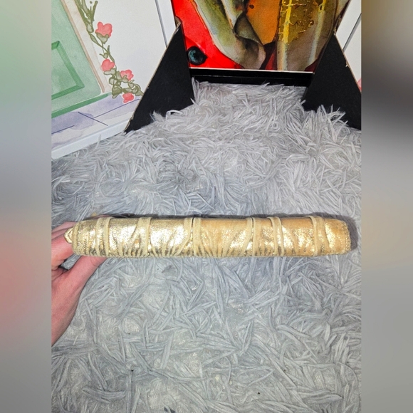 Prada Gold Leather ✨️ Nappa Gaufre Continental Long Wallet (EUC)(COA CARD) - Picture 10 of 12